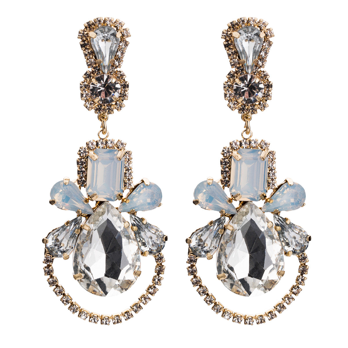 Women's Dignified Water Drop Acrylic Fashion Retro Earrings
