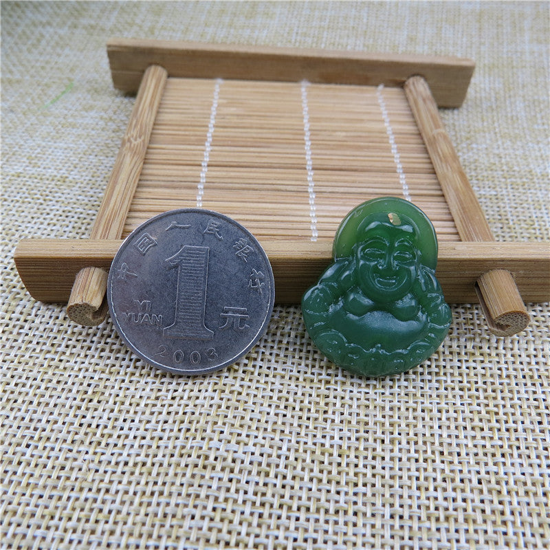 Imitation Afghan White Jade Avalokitesvara Buddha Pendants