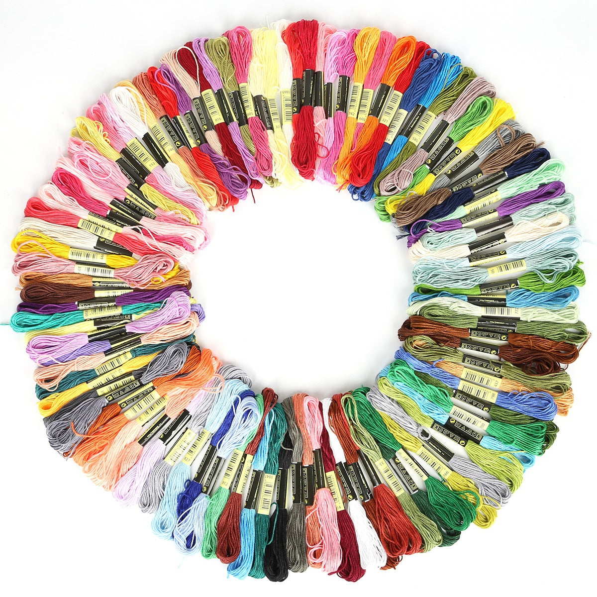 Thread Cross Stitch Cotton Silk Wiring Handmade Hairpin Jewelry Accessories