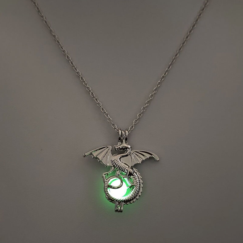 Personalized Simple Luminous Animal Accessories Night Necklaces