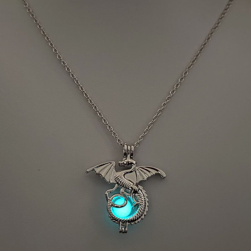 Personalized Simple Luminous Animal Accessories Night Necklaces