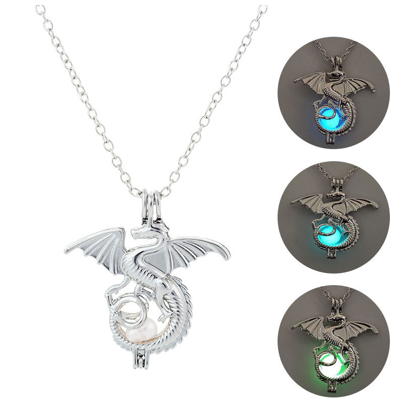 Personalized Simple Luminous Animal Accessories Night Necklaces
