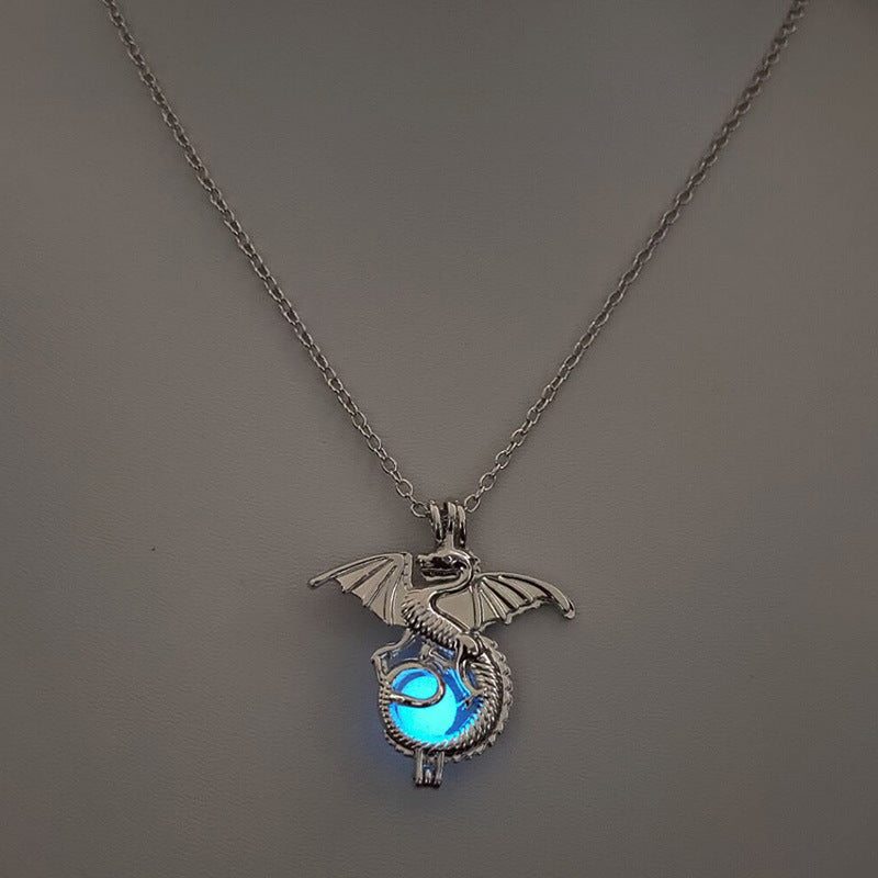 Personalized Simple Luminous Animal Accessories Night Necklaces