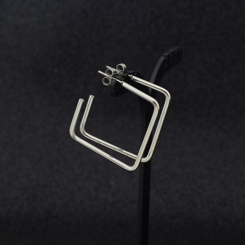 Love Five-star Square Ear Cold Wind Rings