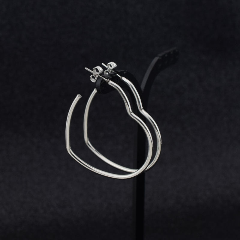 Love Five-star Square Ear Cold Wind Rings