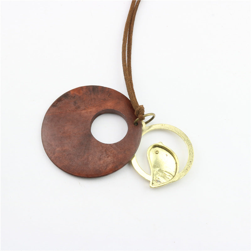 Vintage Cotton Linen Clothing Accessories Ethnic Style Necklaces