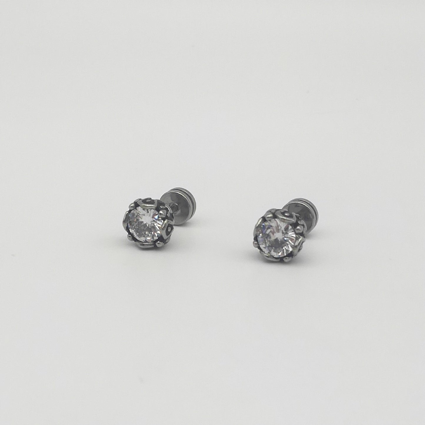 Vintage Zircon Simple Fashion Style Personality Earrings