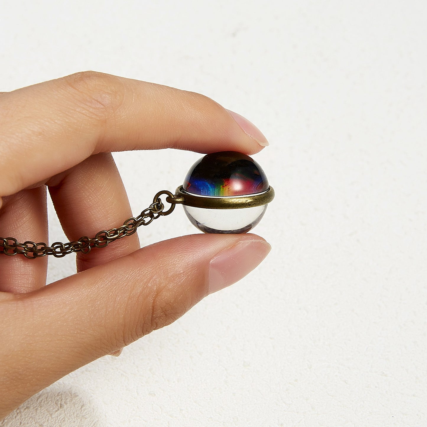 Personality Galaxy Nebula Universe Luminous Double-sided Necklaces