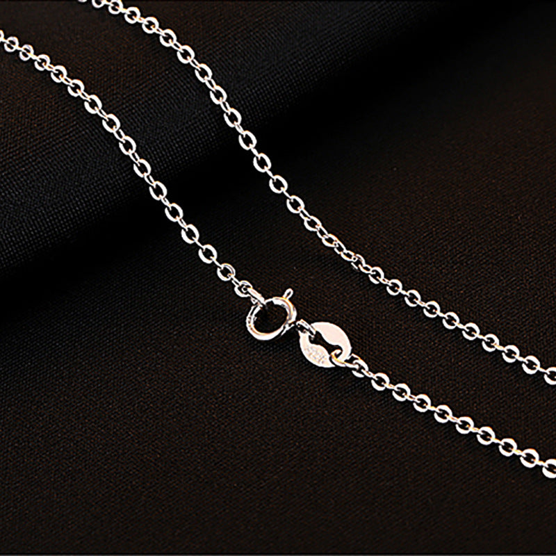 Shiny Chain Collarbone With Long Tail Necklaces