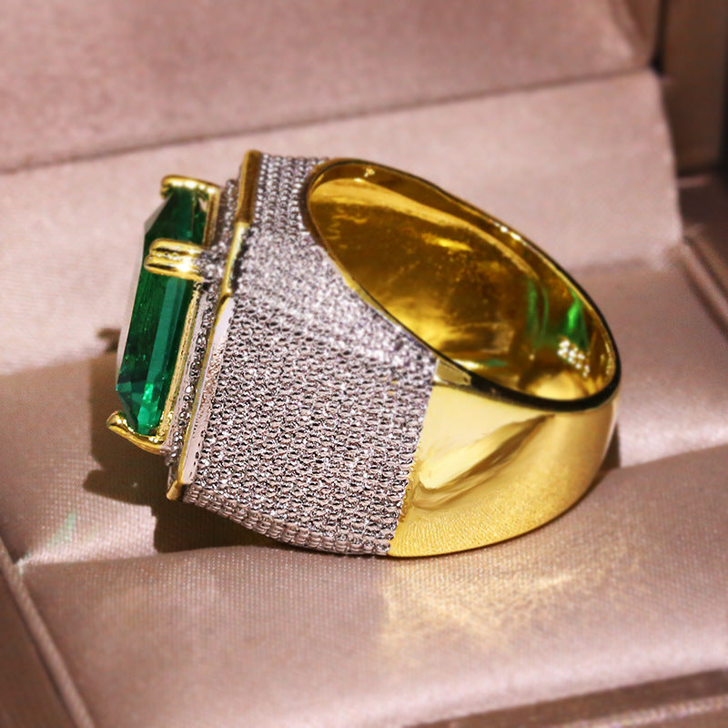 Women's & Men's Fashion Green Grandmother Zircon Bracelets