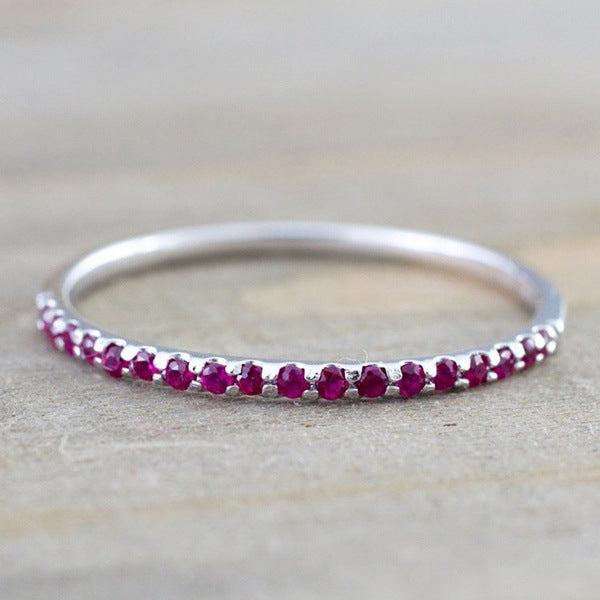 Beautiful Charming Ornament Popular Diamond Crystal Rings