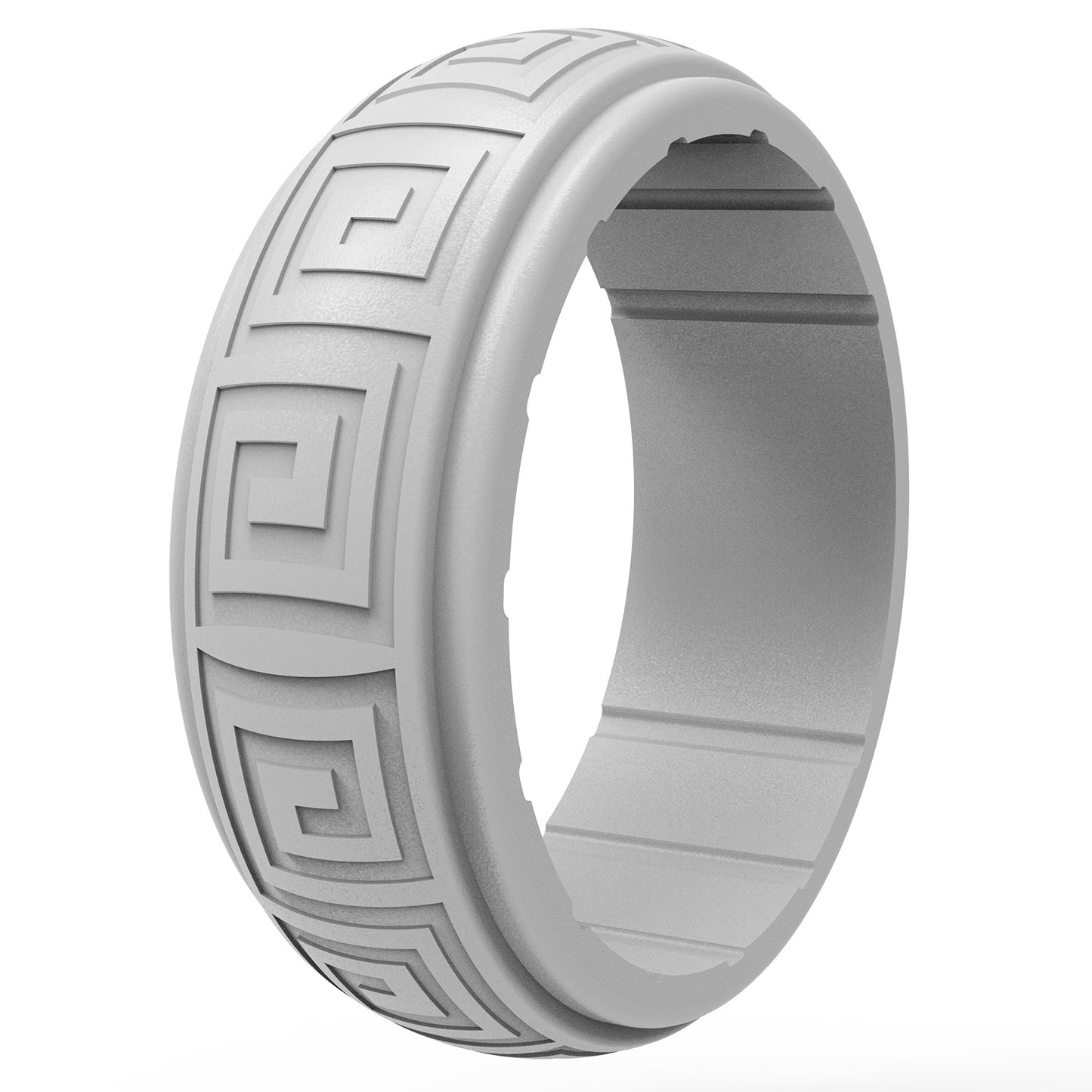 Pattern Silica Gel Finger Retro Hand Rings