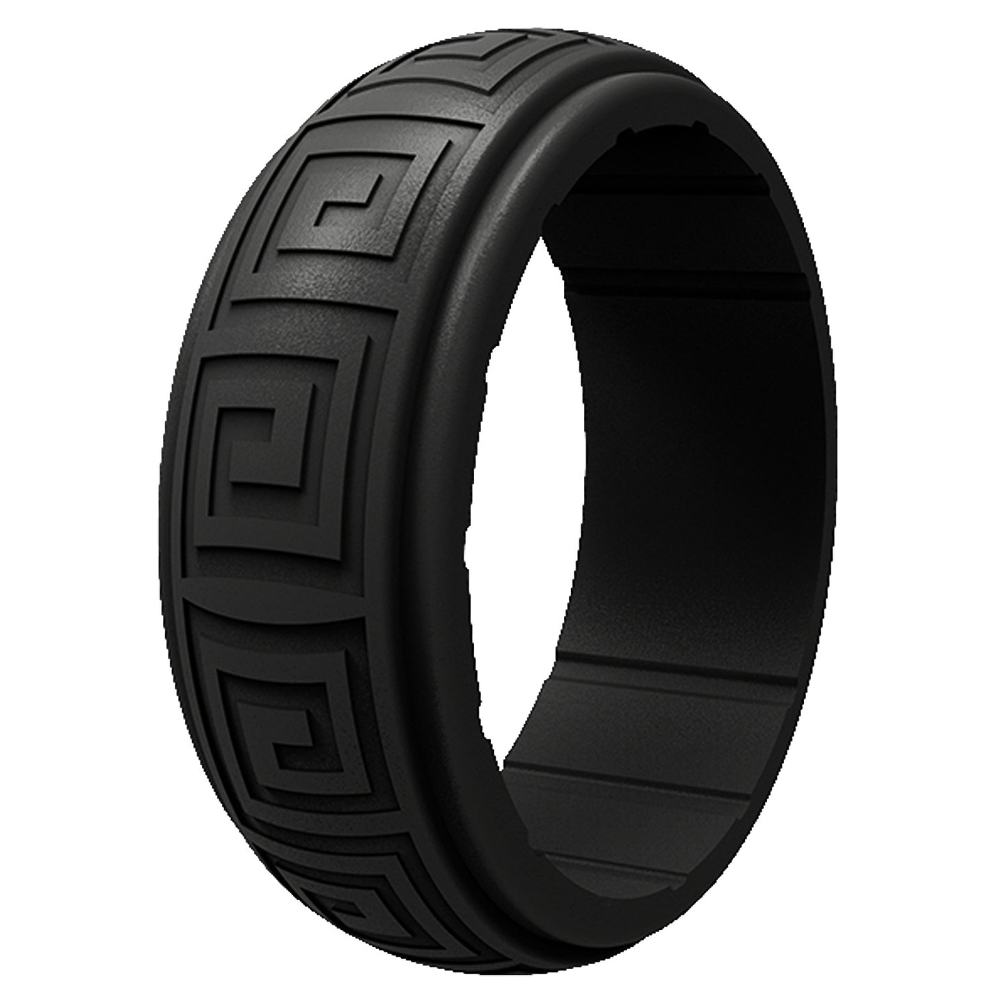 Pattern Silica Gel Finger Retro Hand Rings