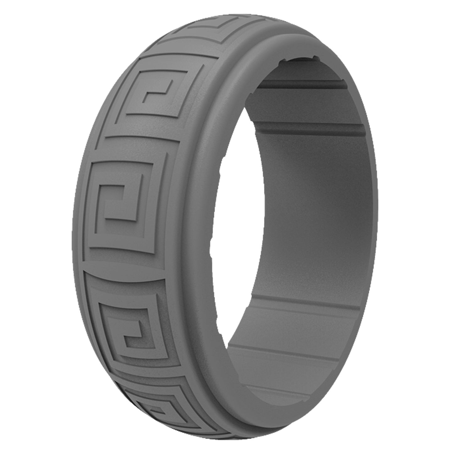 Pattern Silica Gel Finger Retro Hand Rings