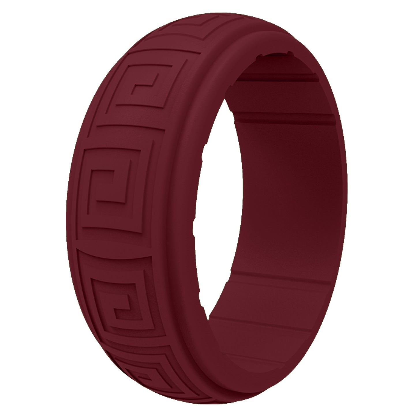 Pattern Silica Gel Finger Retro Hand Rings