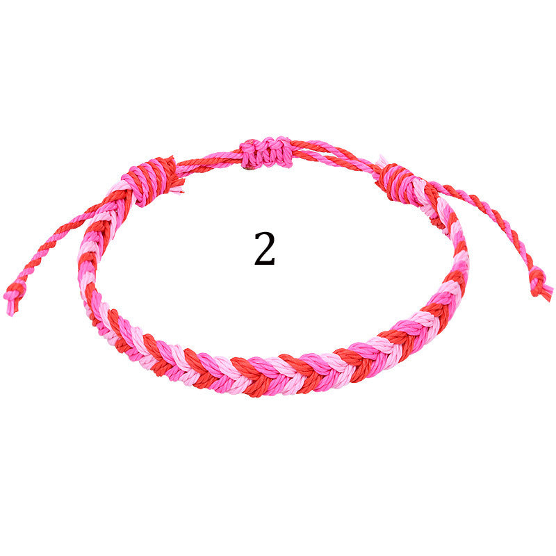 Taiwan Wax Line Beach Surfing Waterproof Bracelets