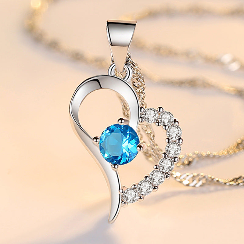 Beautiful Heart Popular Fashion Crystal Ornament Pendants