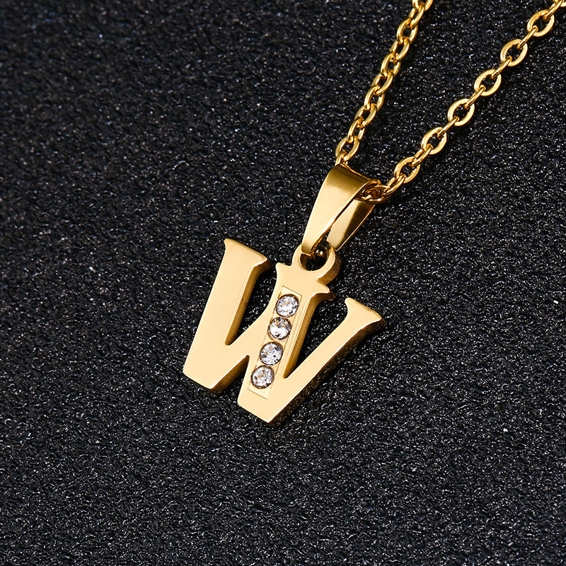Female Korean Simple Small Size Couple Necklaces