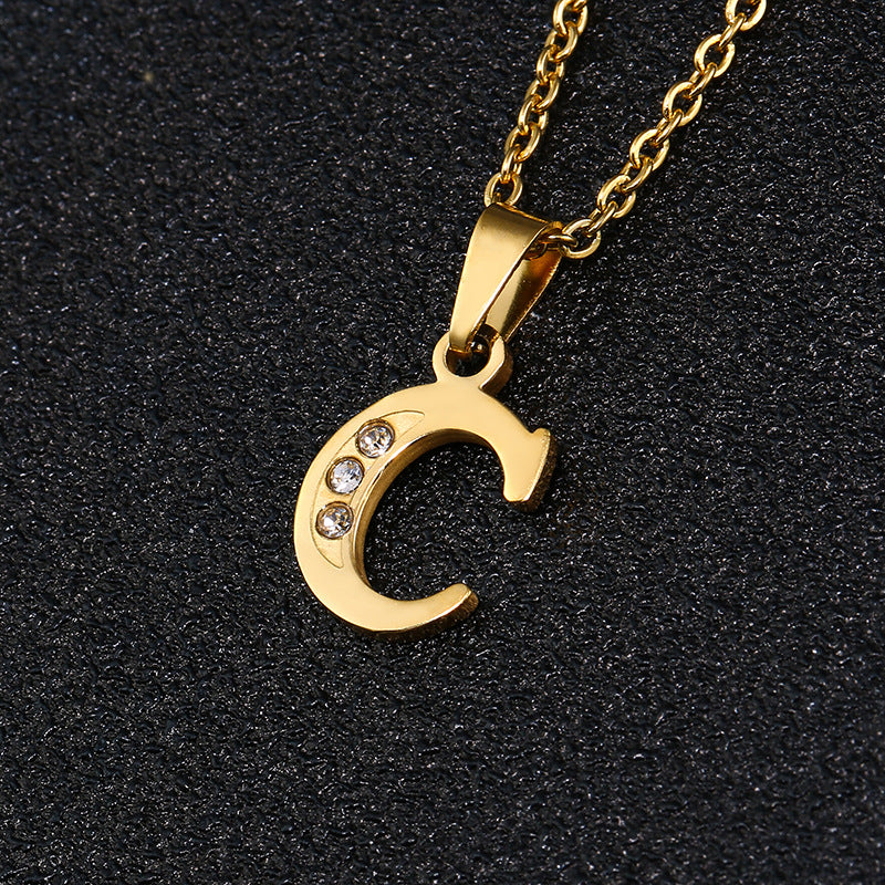 Female Korean Simple Small Size Couple Necklaces