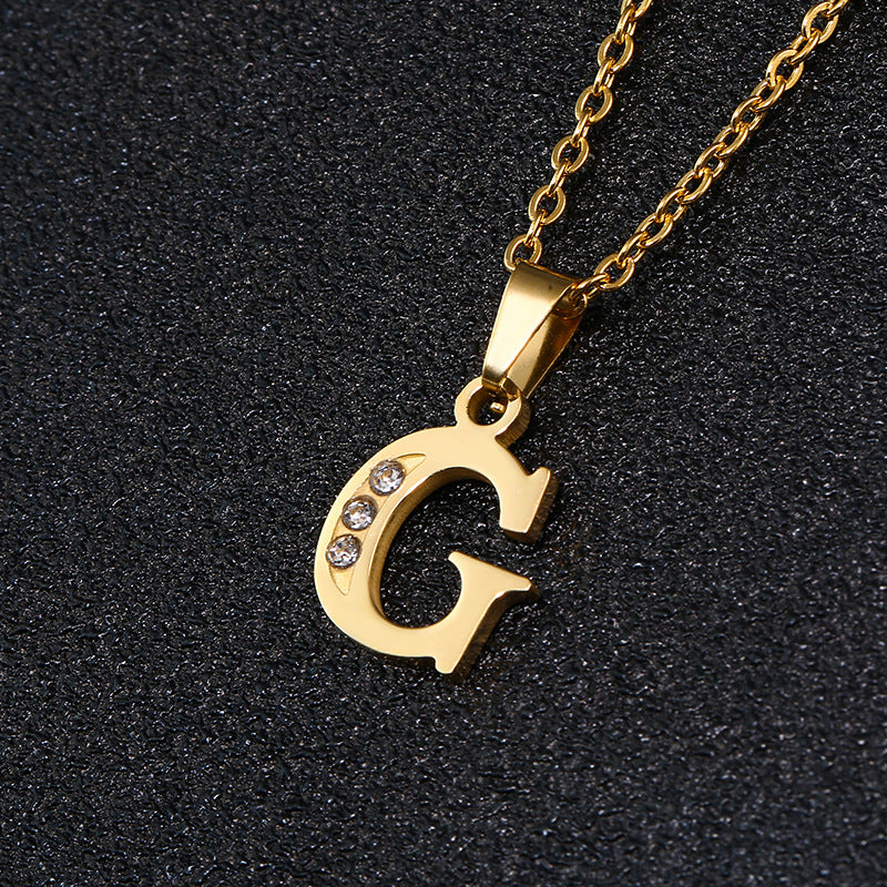 Female Korean Simple Small Size Couple Necklaces