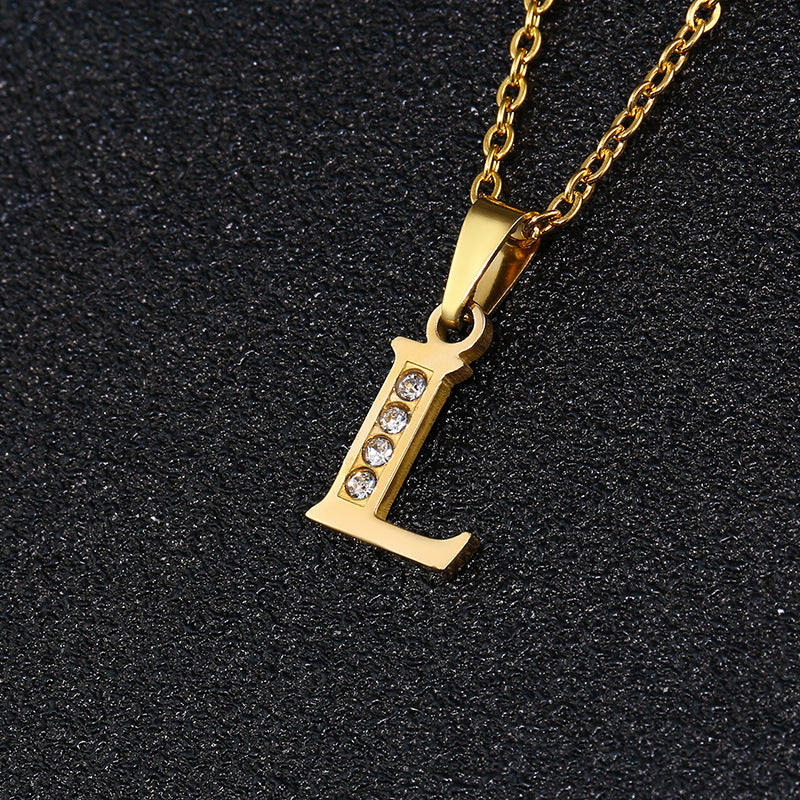 Female Korean Simple Small Size Couple Necklaces