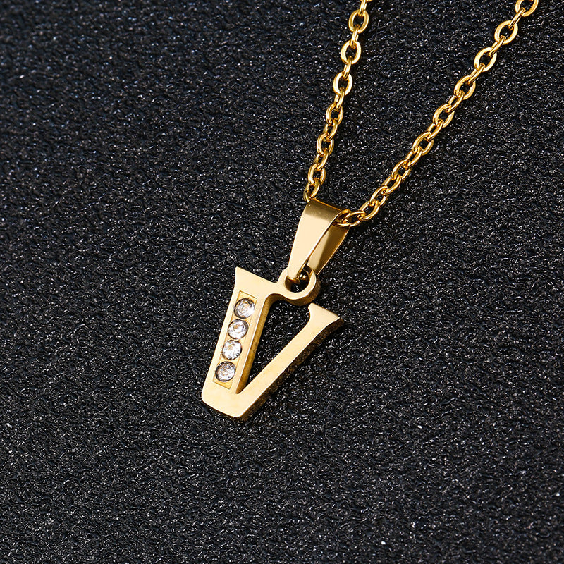 Female Korean Simple Small Size Couple Necklaces