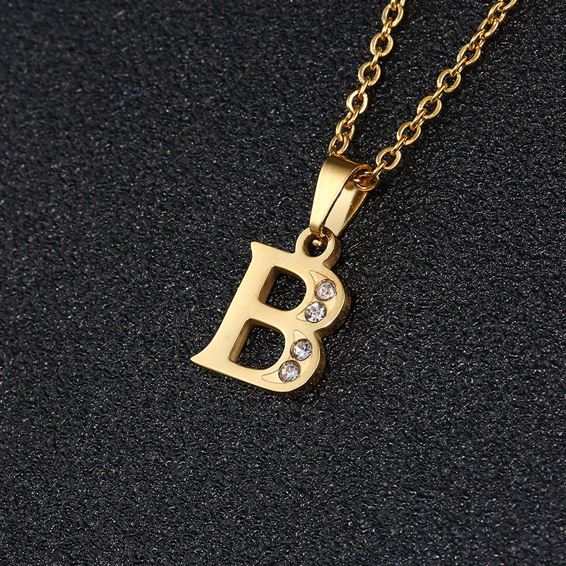 Female Korean Simple Small Size Couple Necklaces