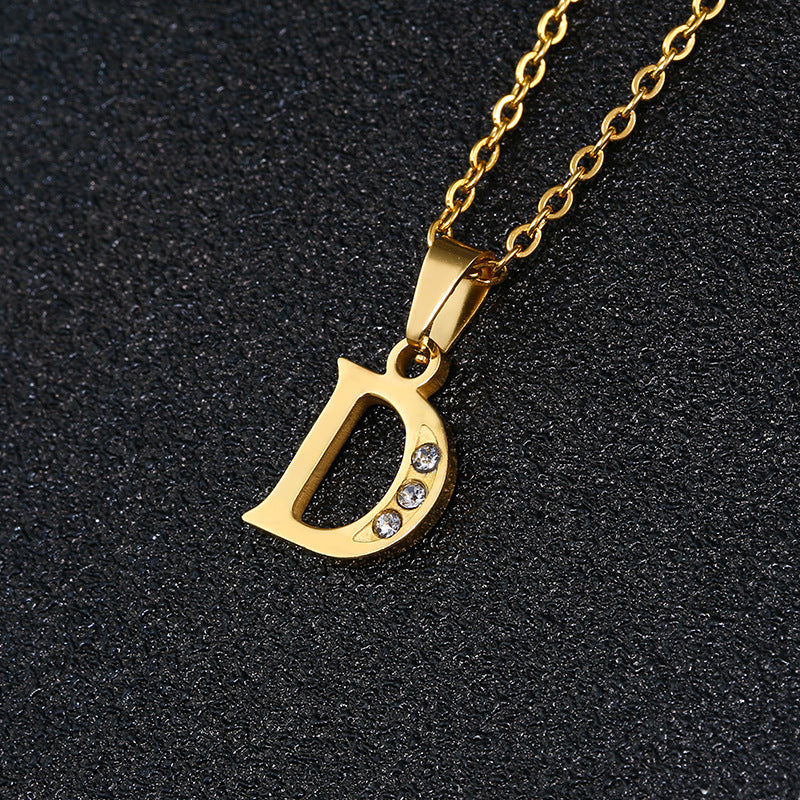 Female Korean Simple Small Size Couple Necklaces