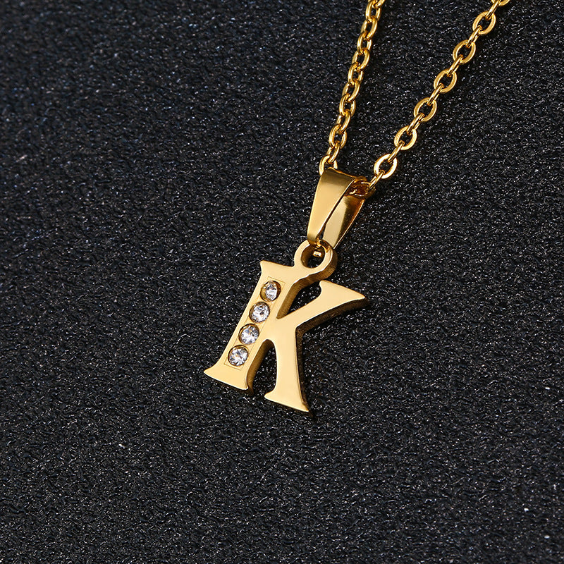Female Korean Simple Small Size Couple Necklaces