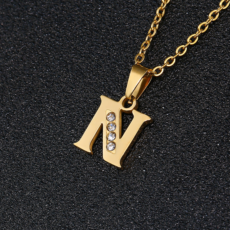 Female Korean Simple Small Size Couple Necklaces