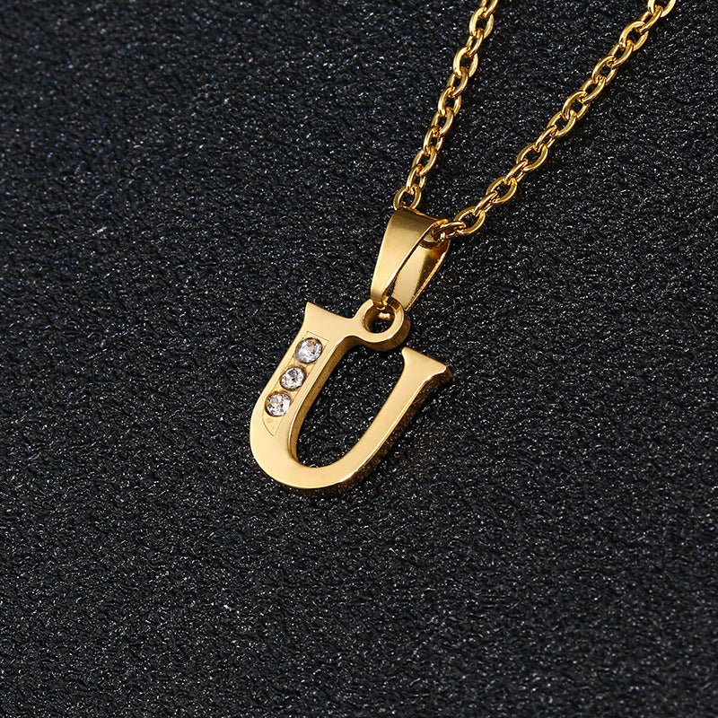 Female Korean Simple Small Size Couple Necklaces
