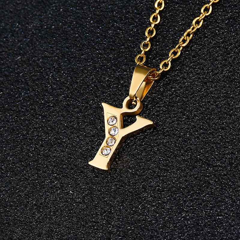 Female Korean Simple Small Size Couple Necklaces