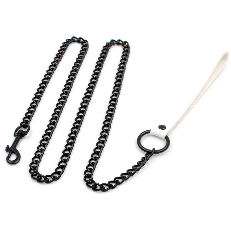 Holding Rope Dog Chain Leash Pet Necklaces