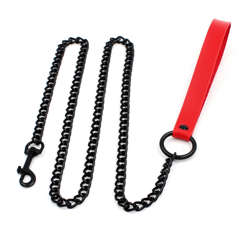 Holding Rope Dog Chain Leash Pet Necklaces