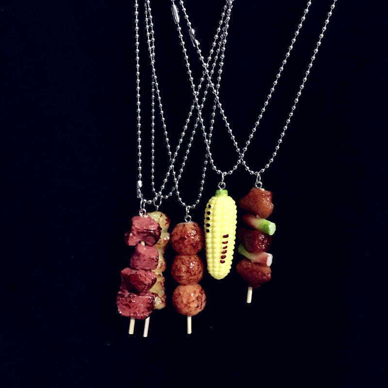 Drumstick Wings Simulation Kebabs Cool Earth Disco Pendants