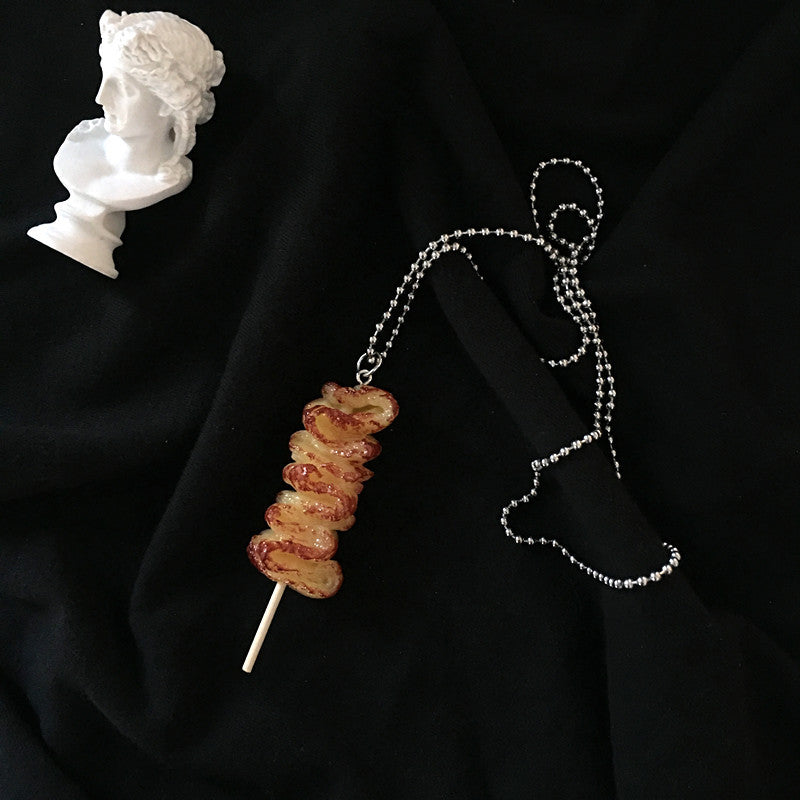 Drumstick Wings Simulation Kebabs Cool Earth Disco Pendants