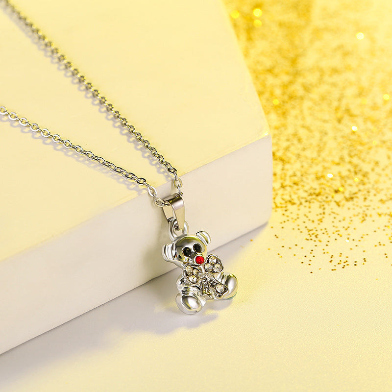 Steel Vintage Elephant Sweater Chain Long Wild Clothing Accessories Necklaces