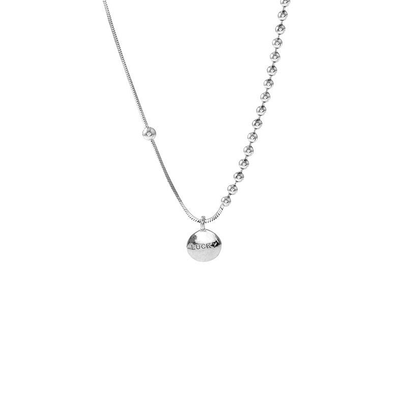 Lucky Letter Female Simple Design Girlfriends Necklaces