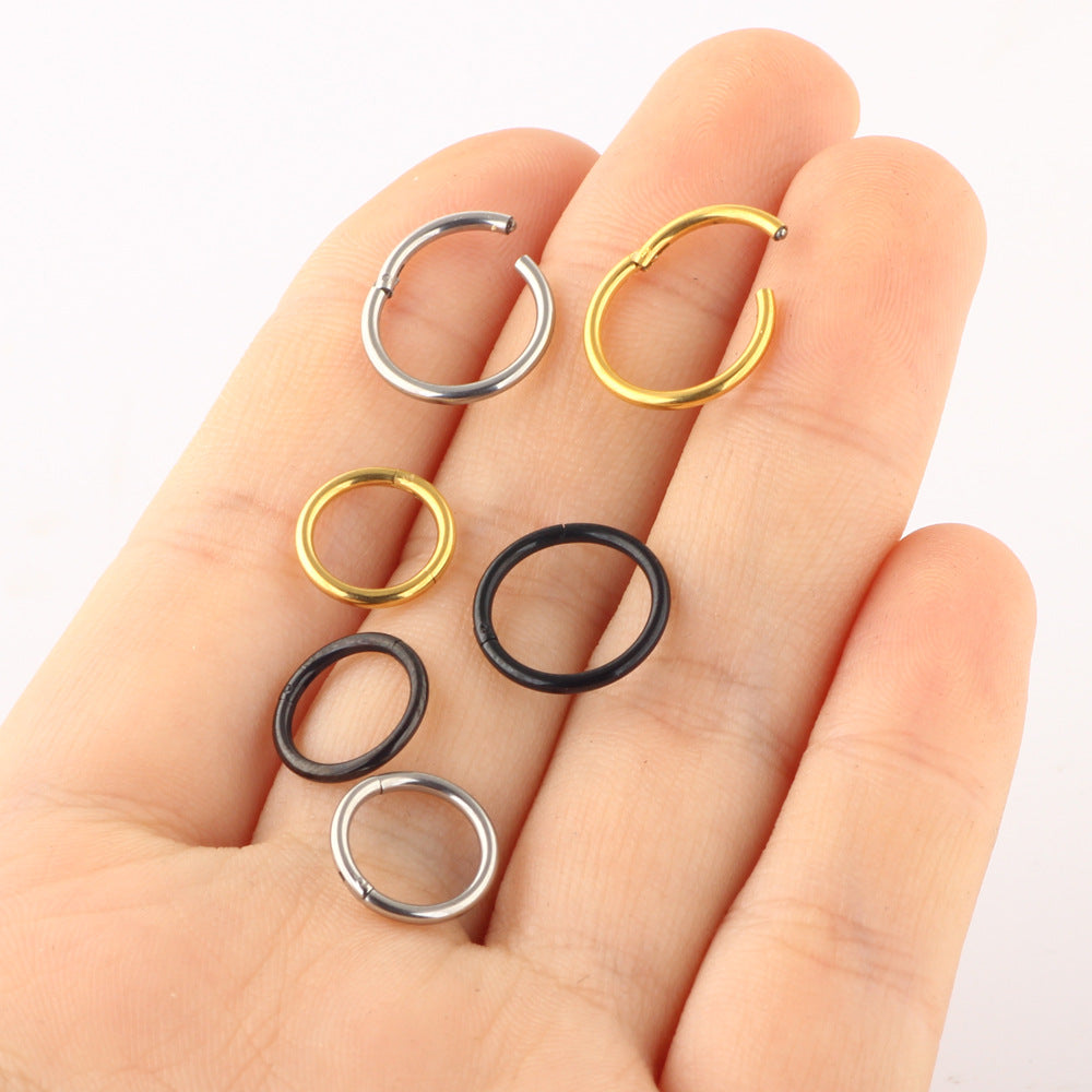 Stainless Steel Human Body Piercing Accessories Earrings
