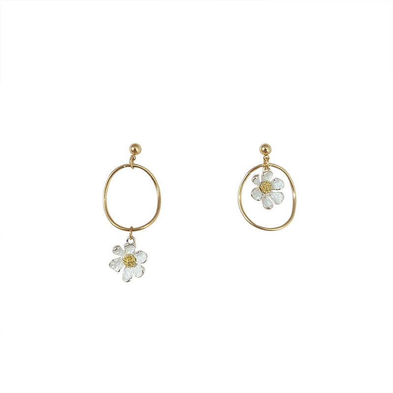 Little Daisy Retro Temperament Mosquito Coil Ear Earrings