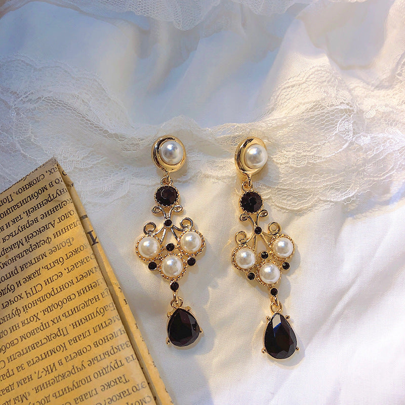 Women's Ear Baroque Vintage Court Fashion Refined Earrings