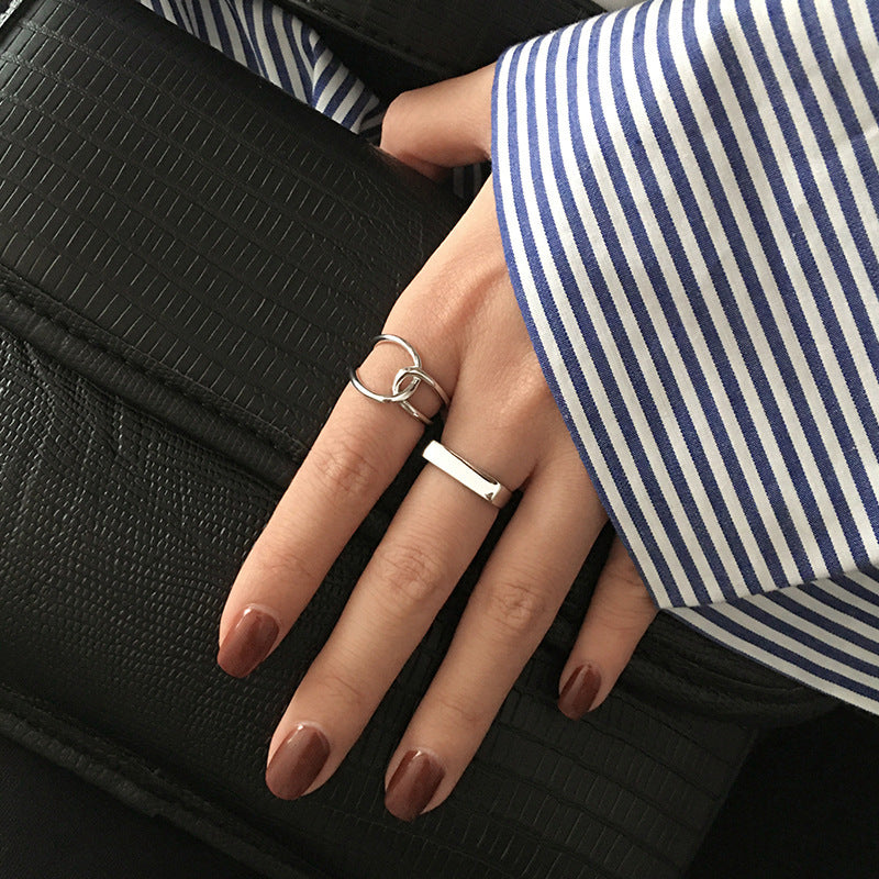 Women's For Simple Cold Style Index Finger Rings