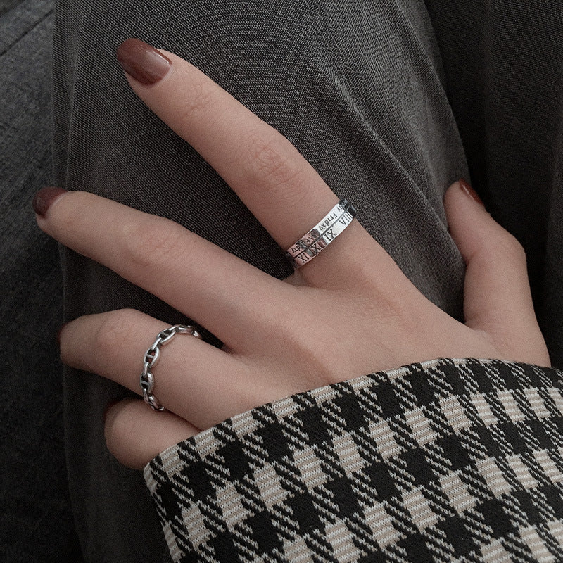 Women's For Simple Cold Style Index Finger Rings