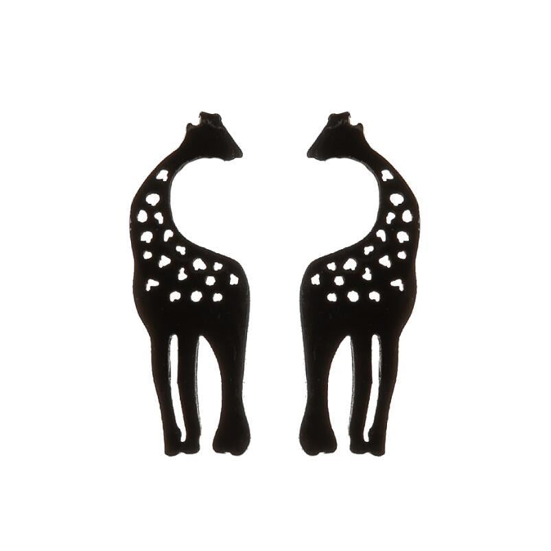 Elephant Animal For Cute Simple Stainless Steel Earrings