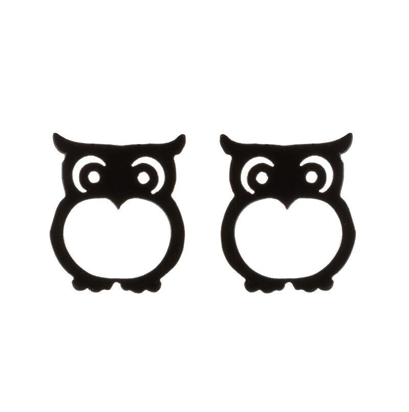 Elephant Animal For Cute Simple Stainless Steel Earrings