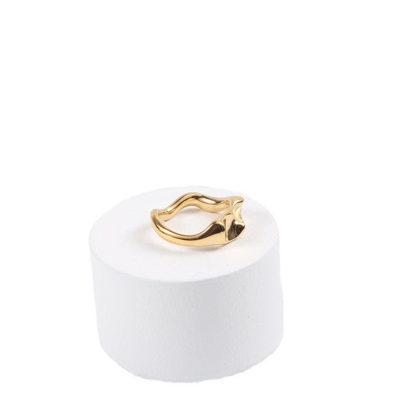Fashionable Design Abstract Designer Female Style Rings