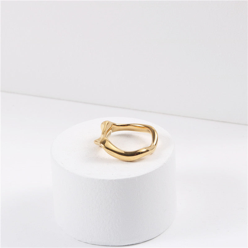 Fashionable Design Abstract Designer Female Style Rings
