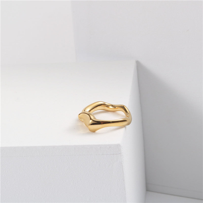 Fashionable Design Abstract Designer Female Style Rings
