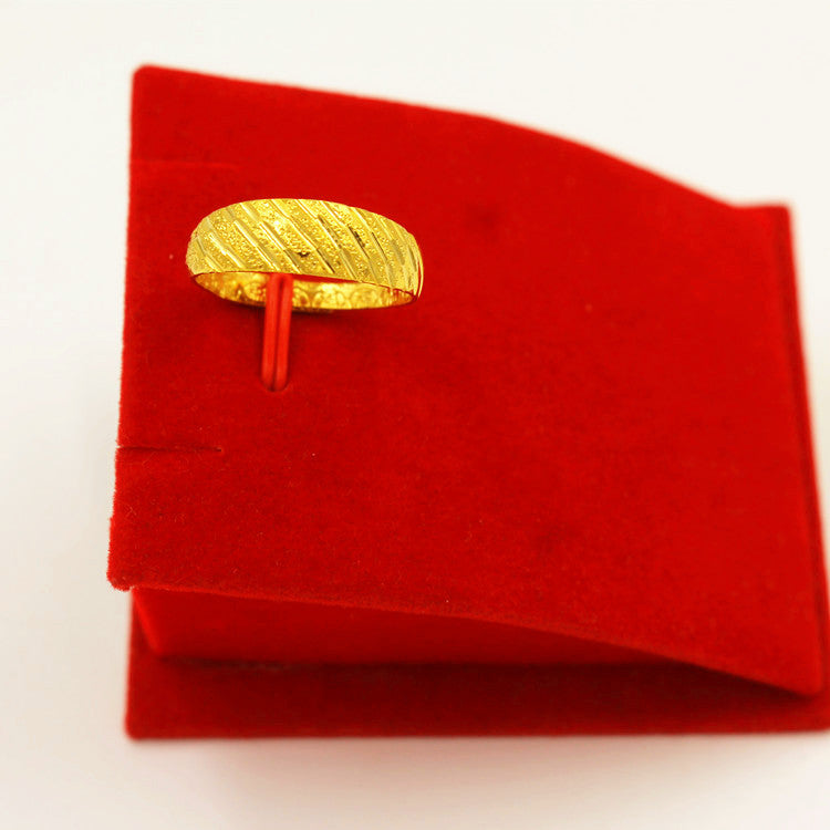 Women's Gold Starry Flower Butterfly Ornament Korean Rings