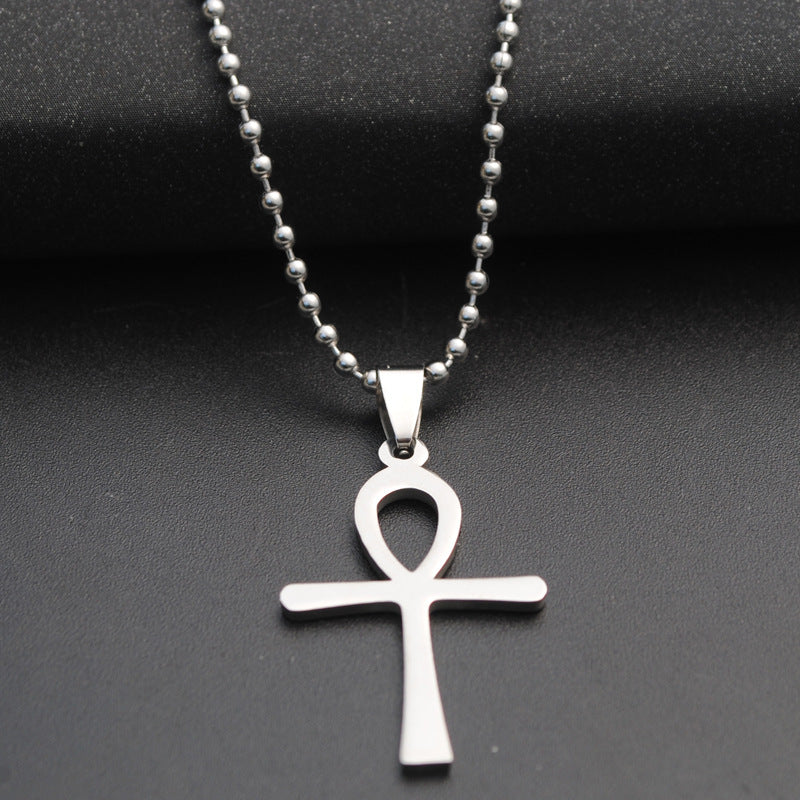 Men's Stainless Korean Style Long Fashion Sweater Pendants
